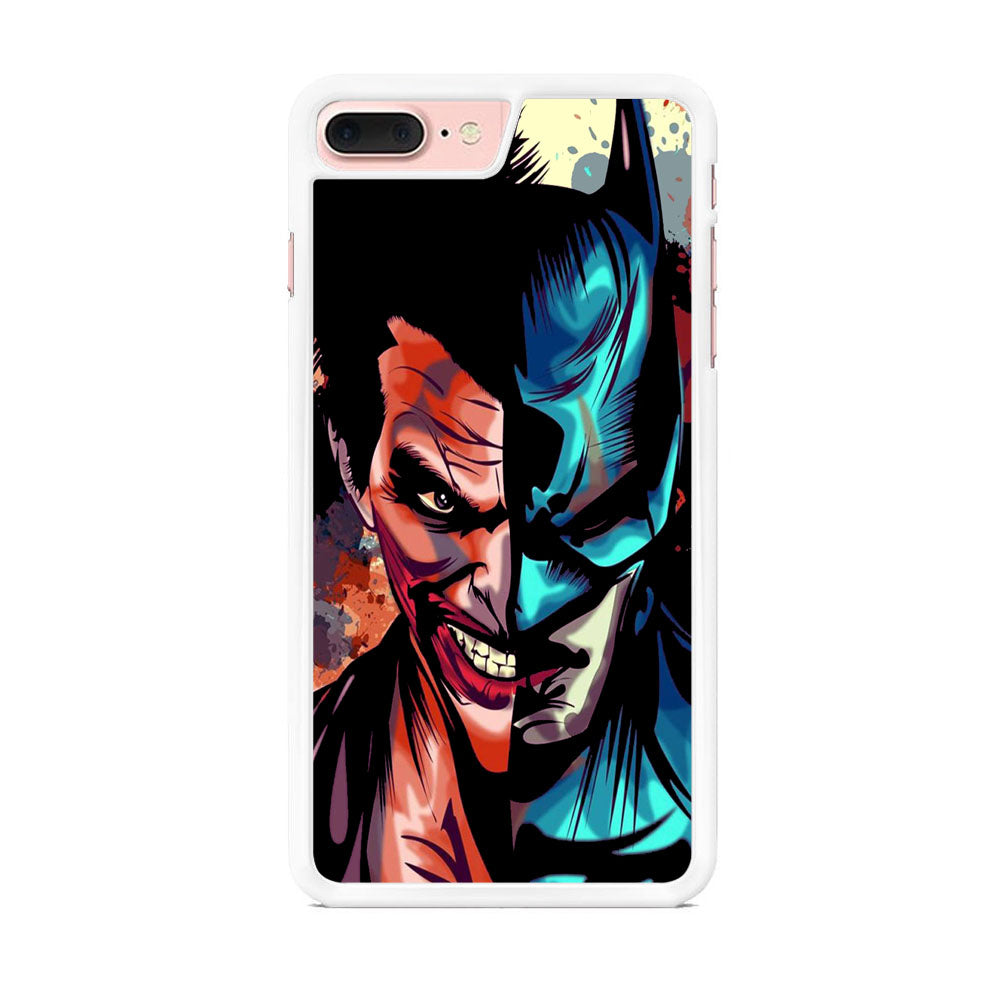 Batman Half Face Joker iPhone 7 Plus Case