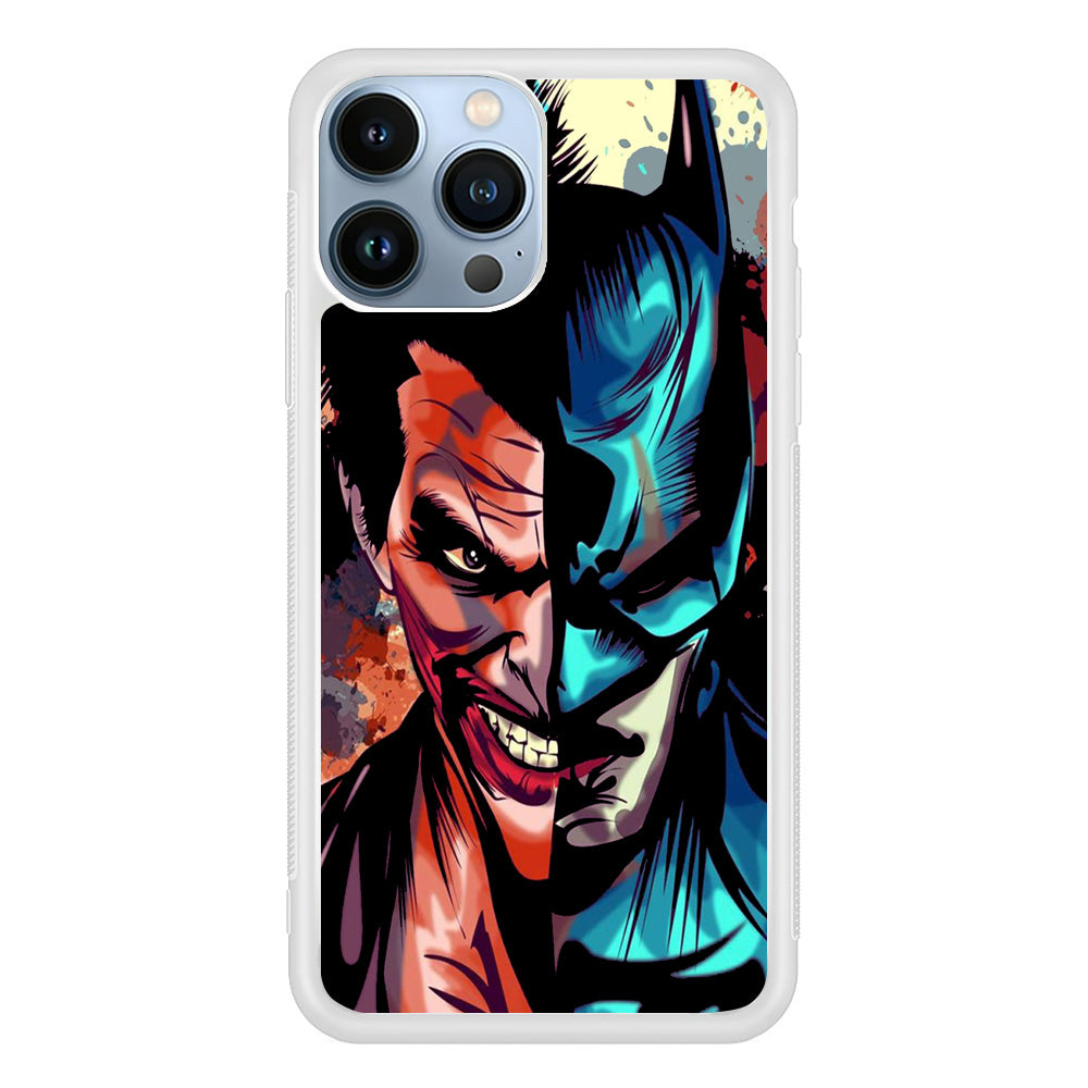 Batman Half Face Joker iPhone 13 Pro Case