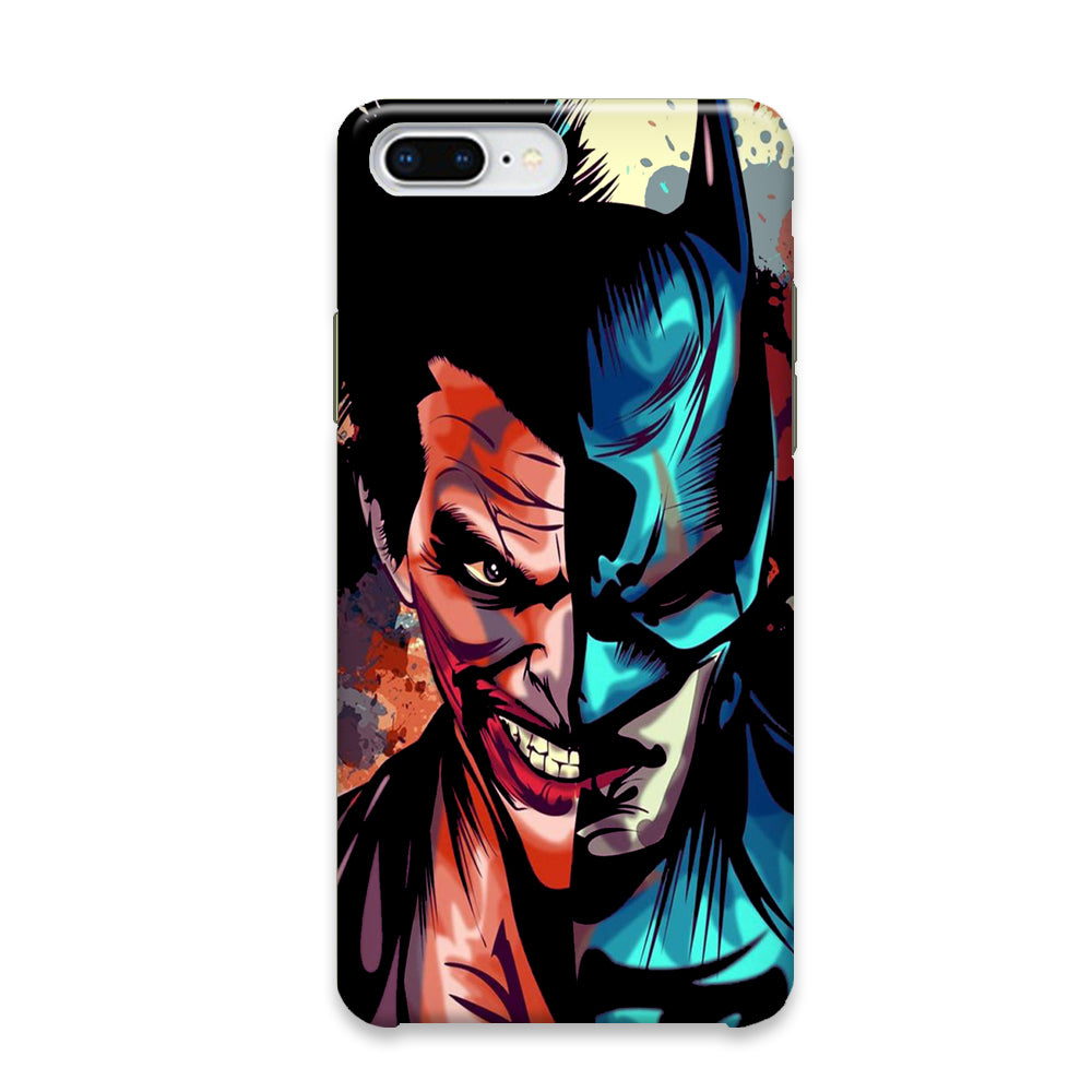 Batman Half Face Joker iPhone 7 Plus Case