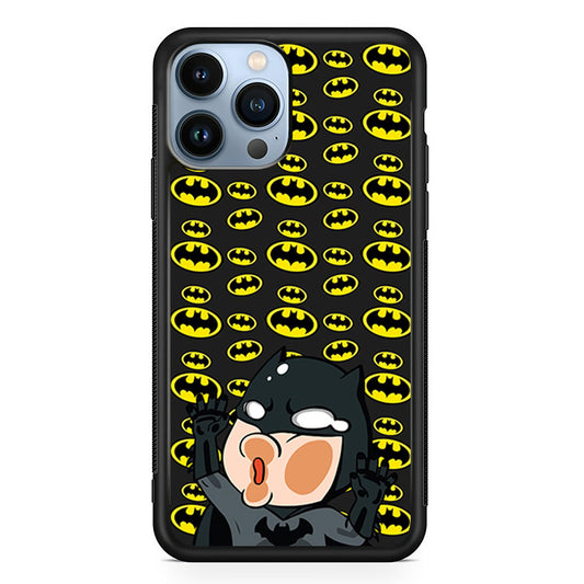 Batman and Invisible Wall iPhone 13 Pro Max Case