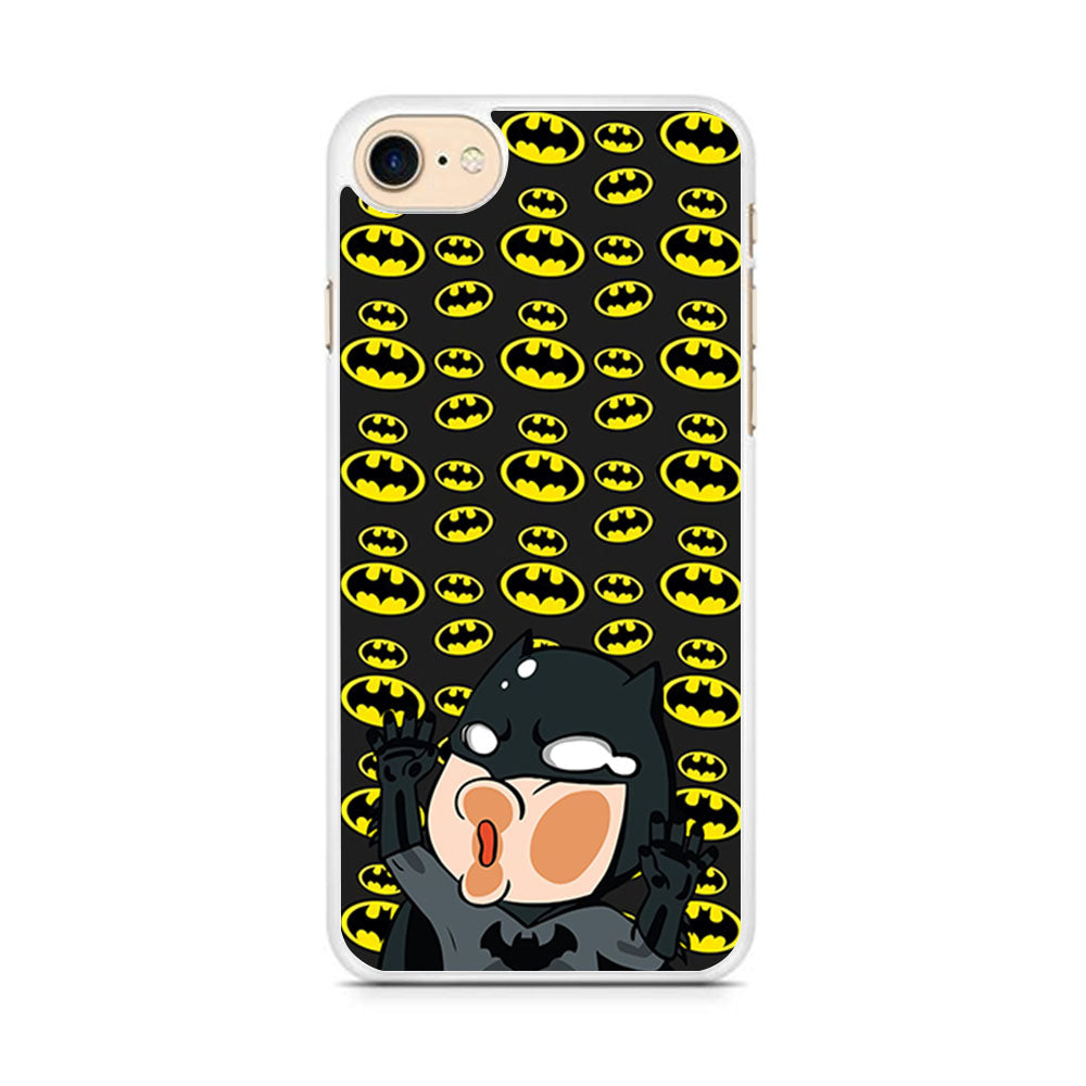 Batman and Invisible Wall iPhone 8 Case