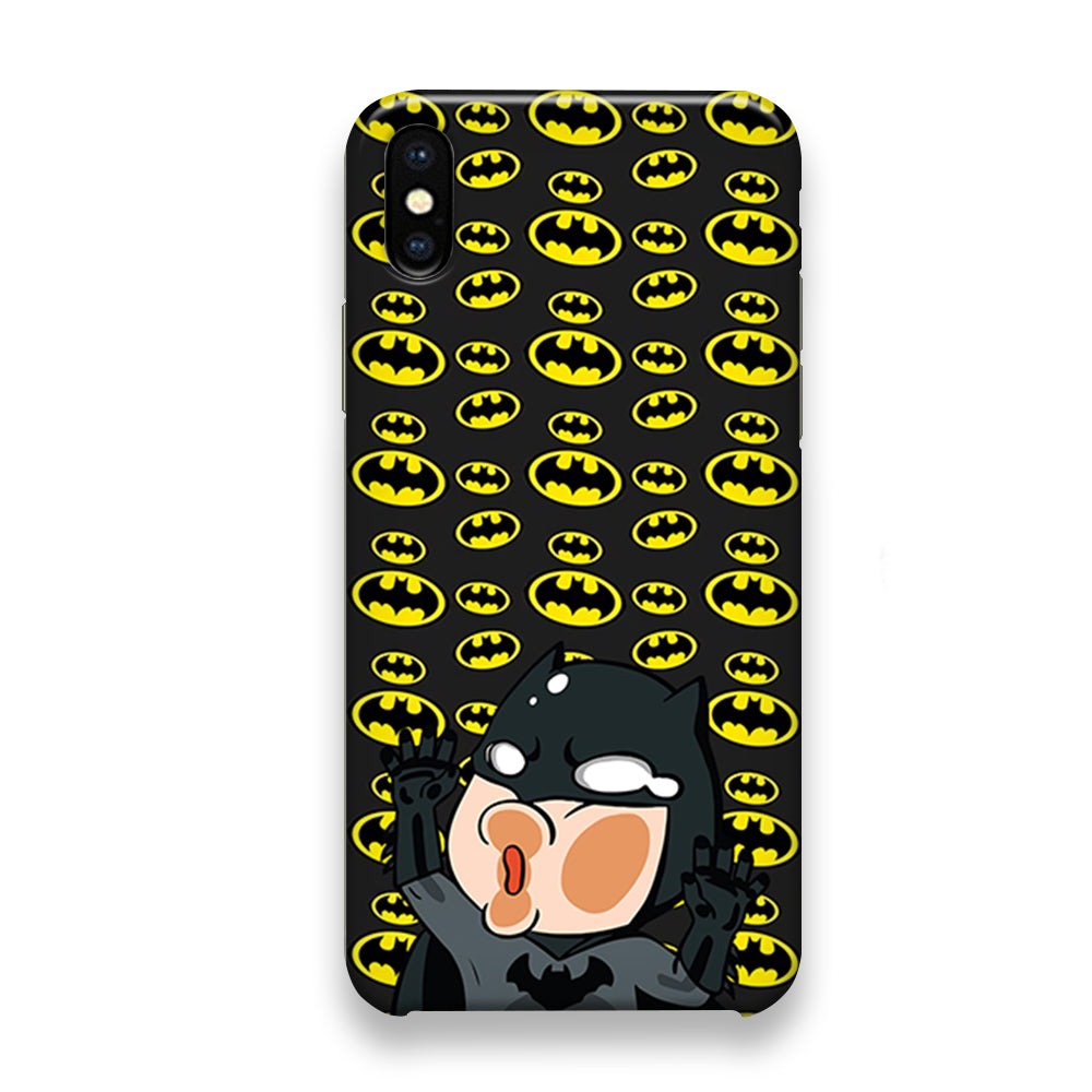 Batman and Invisible Wall iPhone X Case