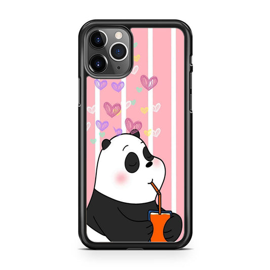 Bear Bare Enjoy Drinking iPhone 11 Pro Case