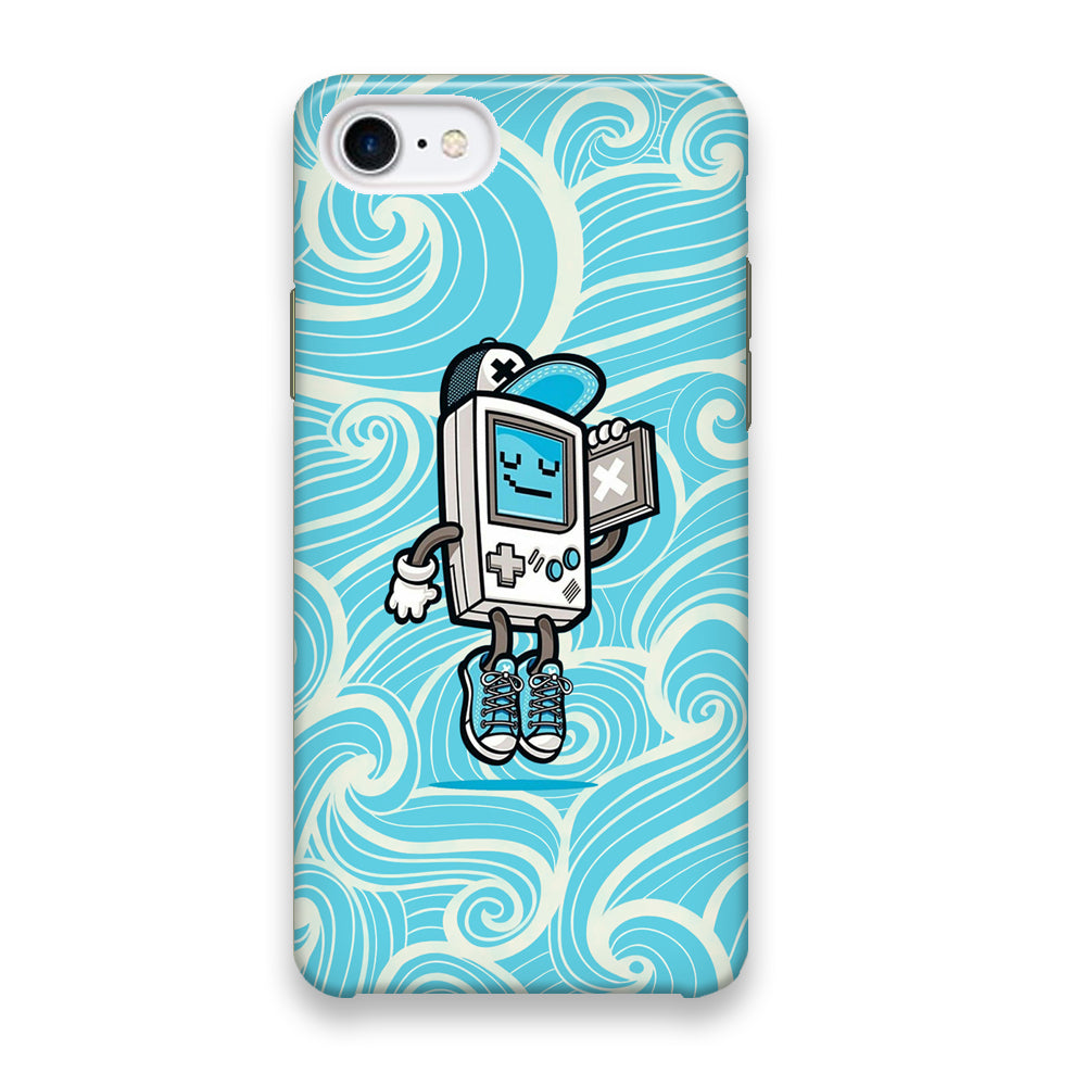 Beemo Flying with Wind iPhone 8 Case
