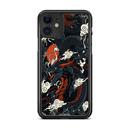 Black Cloud Dragon Papper iPhone 11 Case