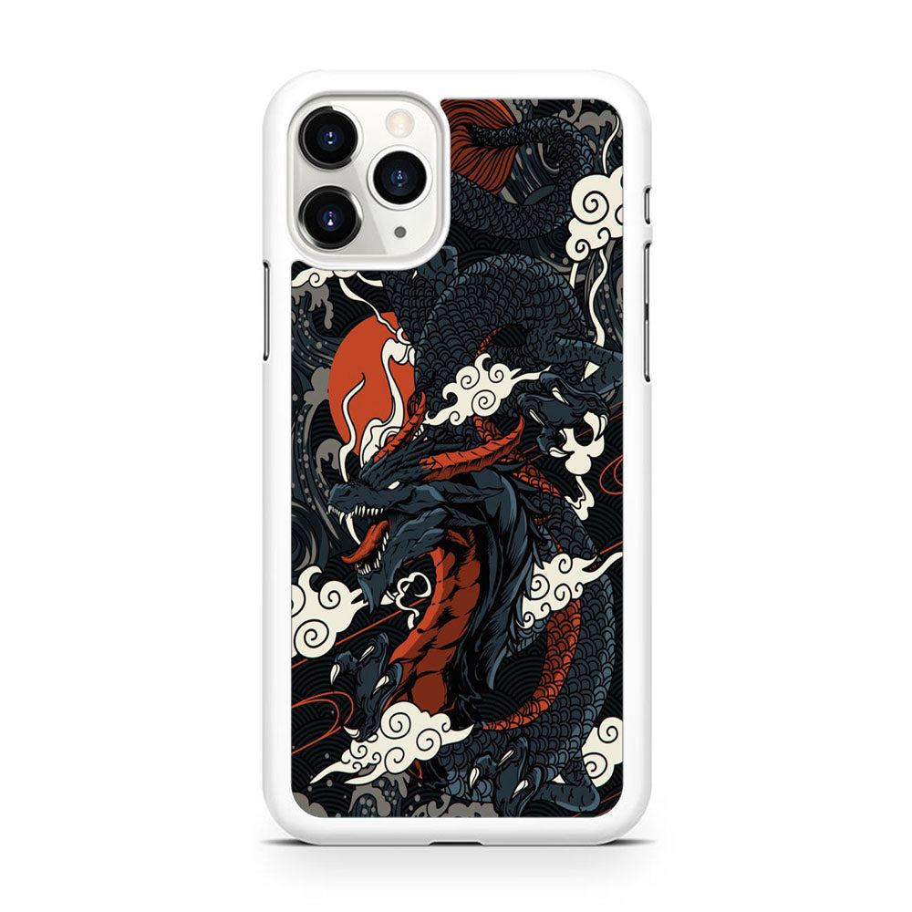 Black Cloud Dragon Papper iPhone 11 Pro Case