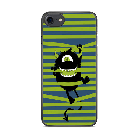 Black Monsters Playground iPhone 8 Case