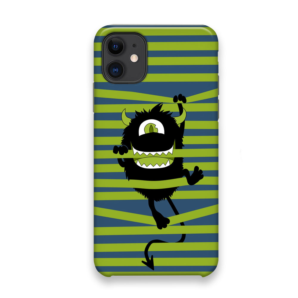 Black Monsters Playground iPhone 11 Case