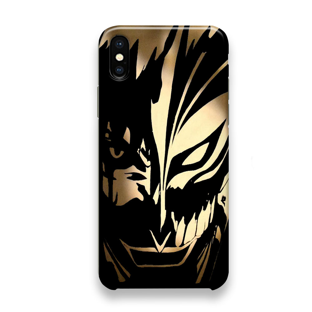 Bleach Hollow Kurosaki Gold Mask iPhone X Case
