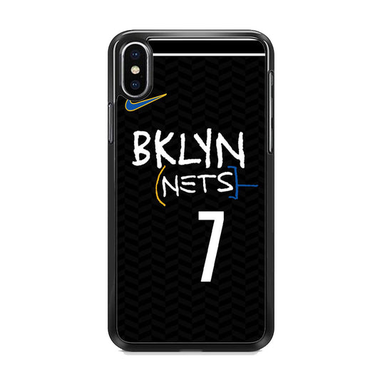 Brooklyn Nets Fans Art Jersey iPhone X Case