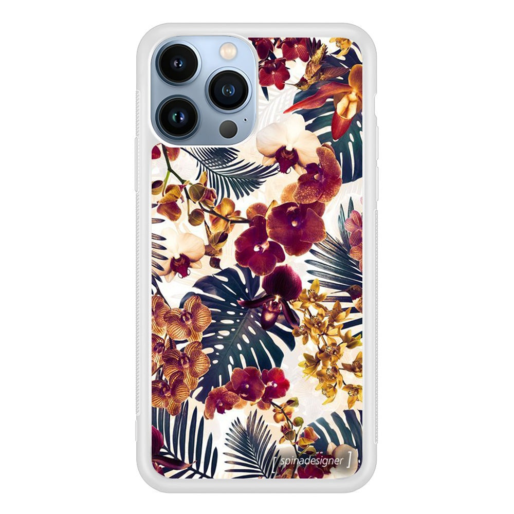 Brown Orchid Jungle Explore iPhone 13 Pro Case
