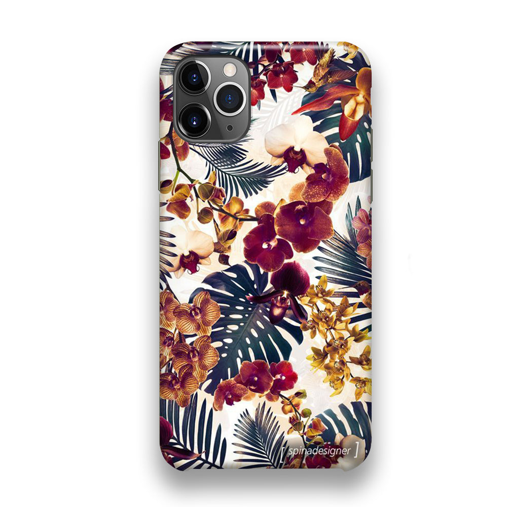 Brown Orchid Jungle Explore iPhone 11 Pro Case