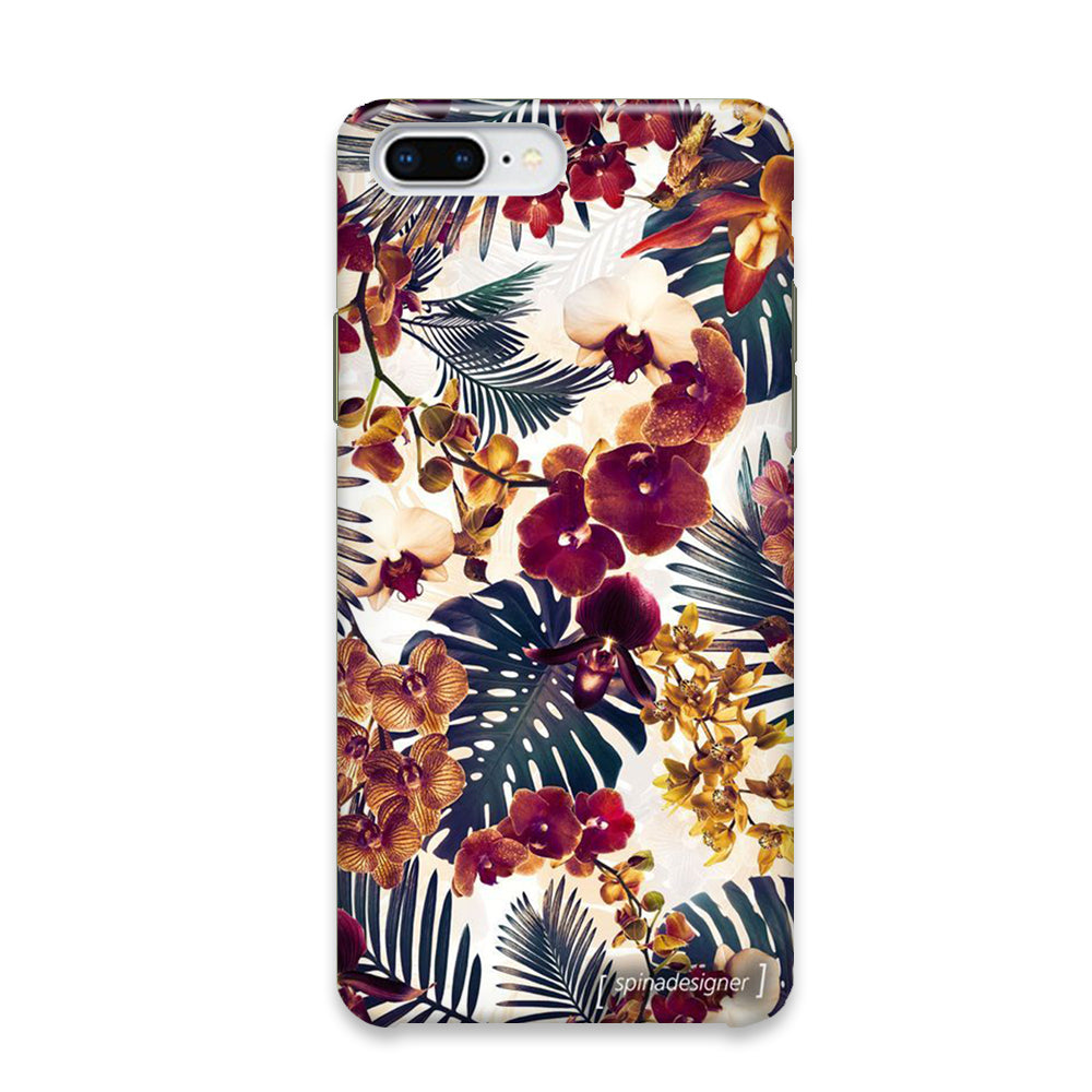 Brown Orchid Jungle Explore iPhone 7 Plus Case