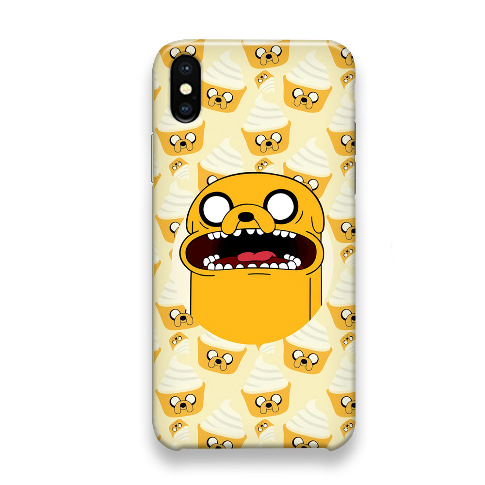CN Adventure Time Jake Cupcakes iPhone X Case