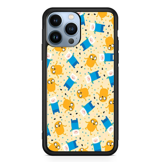 CN Adventure Time Jake and Finn iPhone 13 Pro Max Case