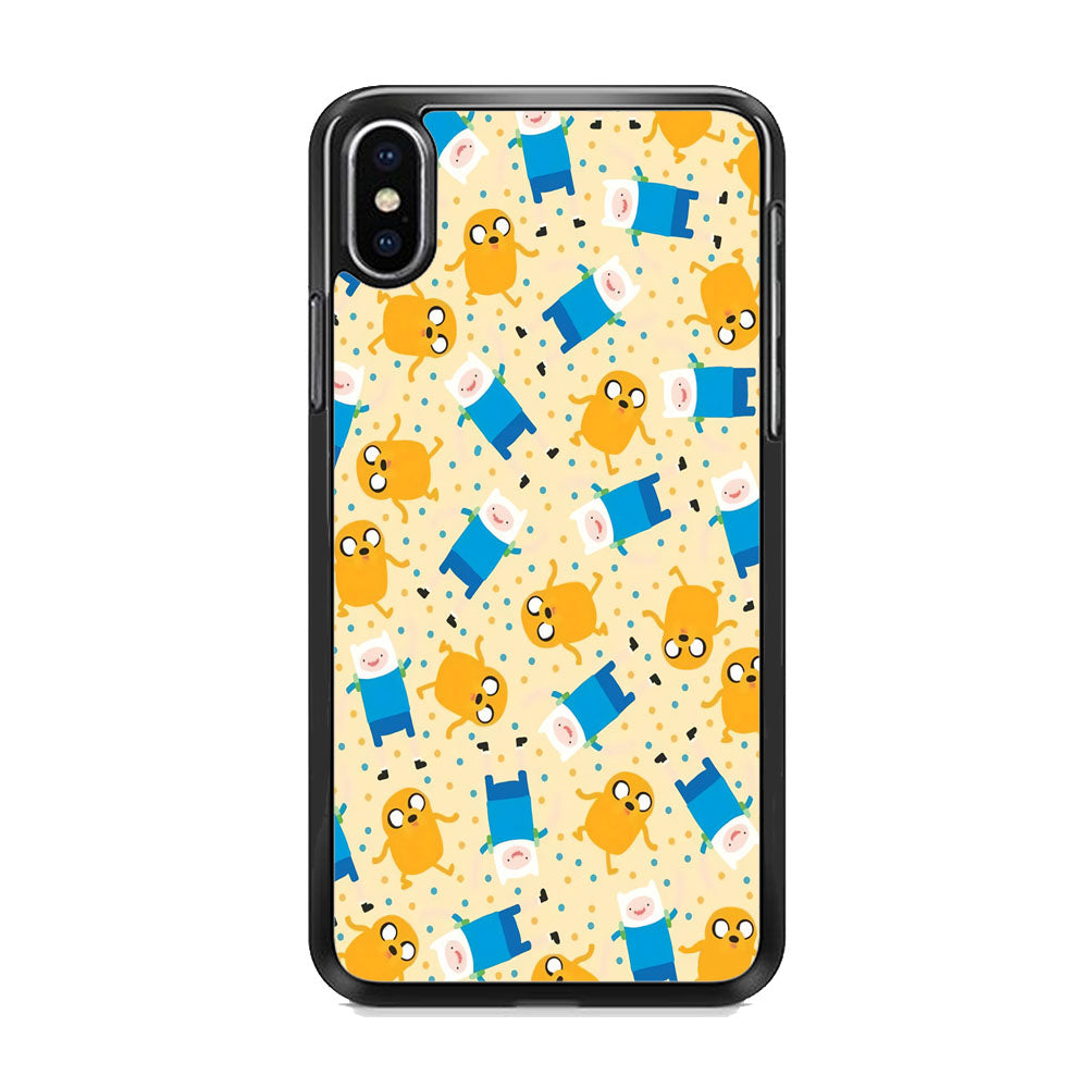 CN Adventure Time Jake and Finn iPhone X Case