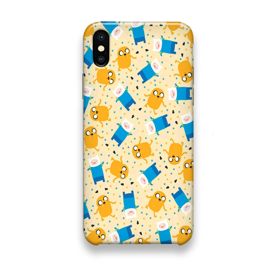 CN Adventure Time Jake and Finn iPhone X Case