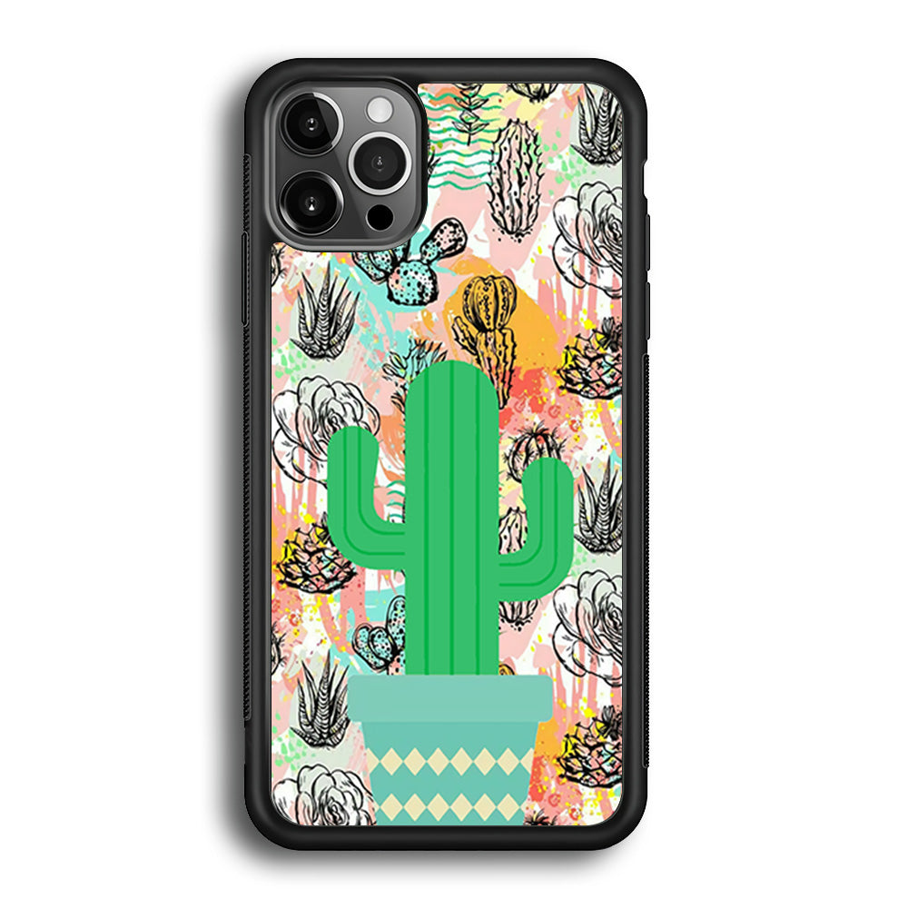 Cactus Colorful Life iPhone 12 Pro Max Case
