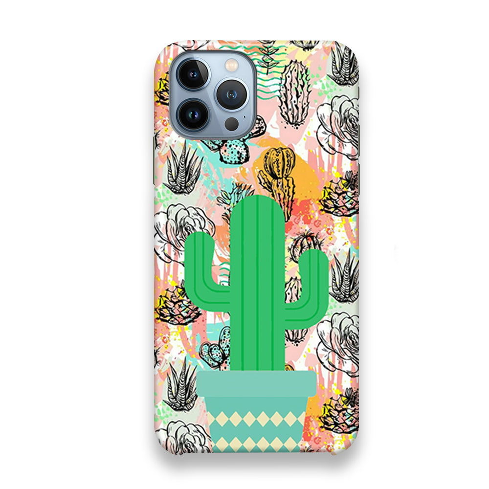 Cactus Colorful Life iPhone 13 Pro Max Case