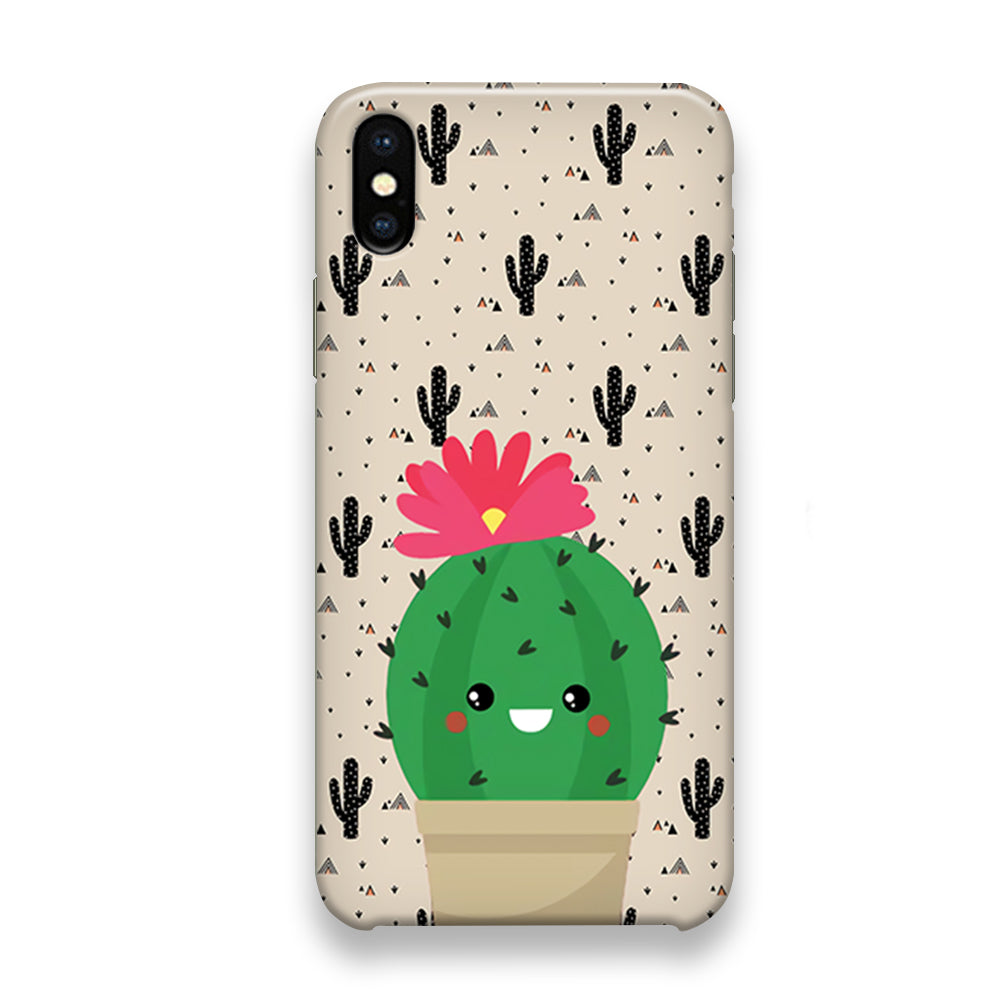 Cactus Tiny Pot iPhone X Case