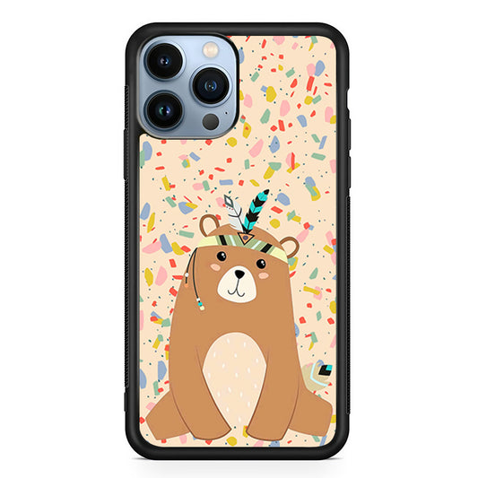 Cartoon Prince Bear iPhone 13 Pro Max Case