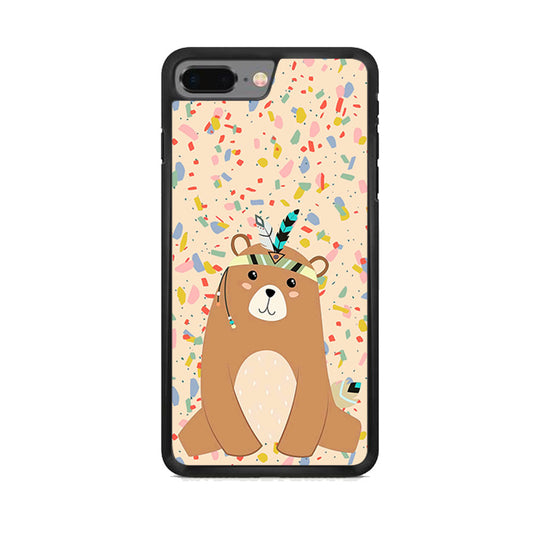 Cartoon Prince Bear iPhone 7 Plus Case
