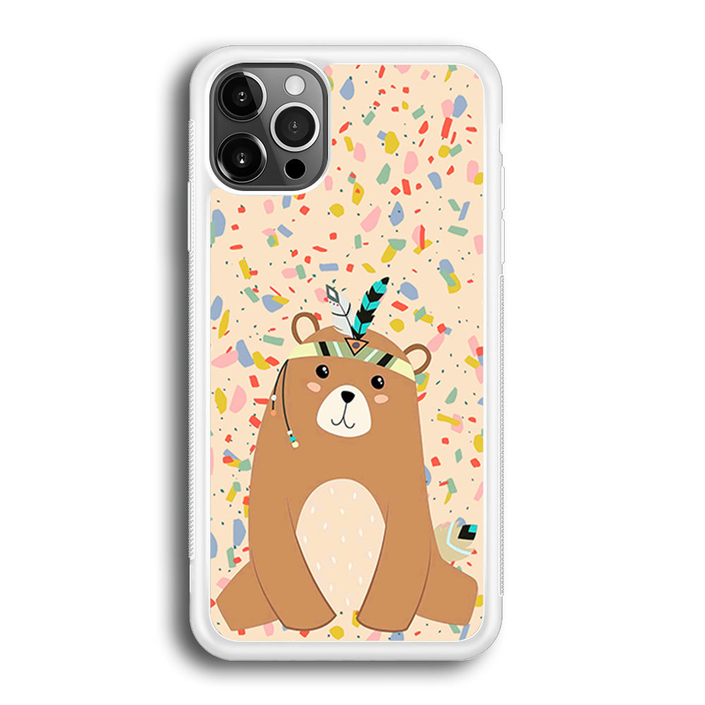 Cartoon Prince Bear iPhone 12 Pro Max Case