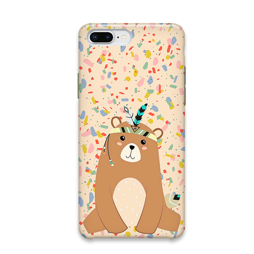 Cartoon Prince Bear iPhone 7 Plus Case