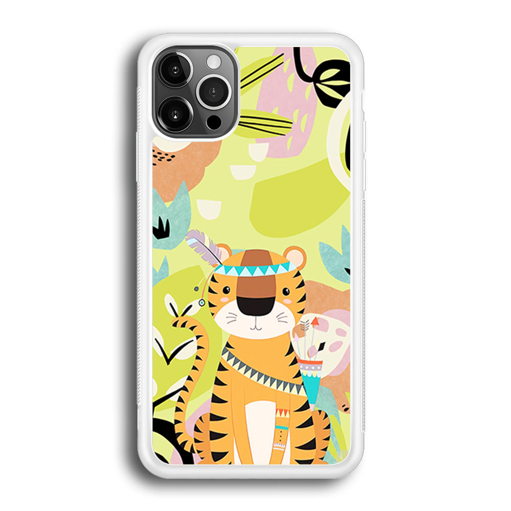 Cartoon Tiger Chief iPhone 12 Pro Max Case