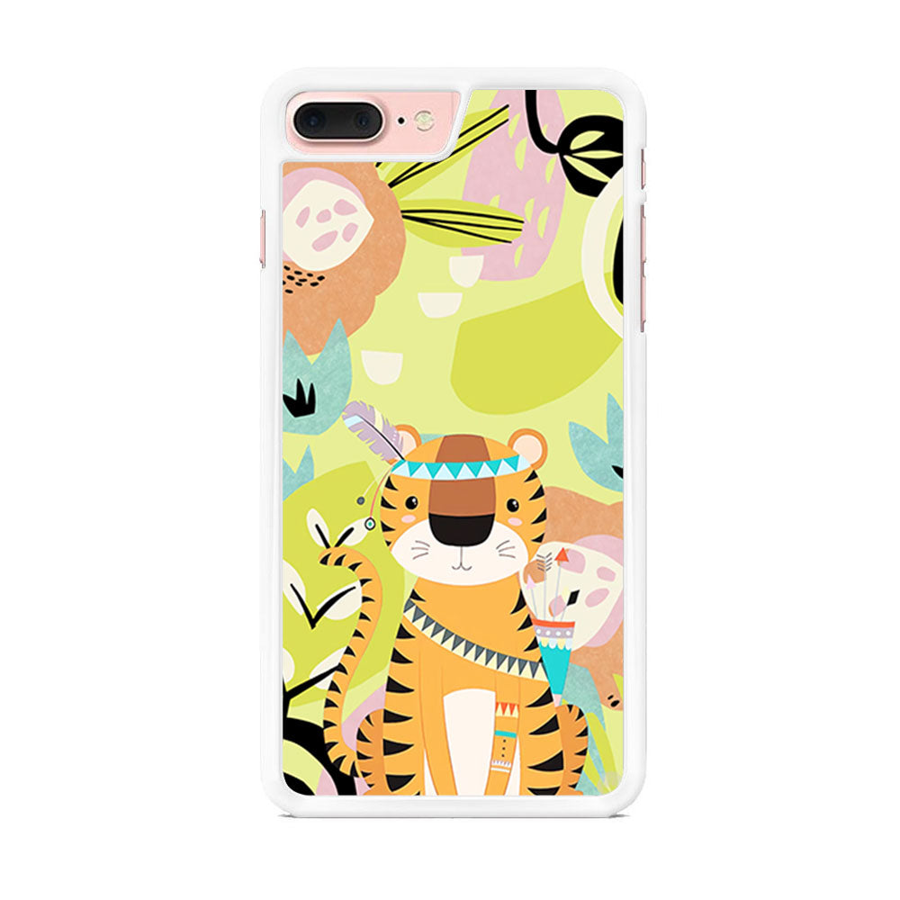 Cartoon Tiger Chief iPhone 7 Plus Case