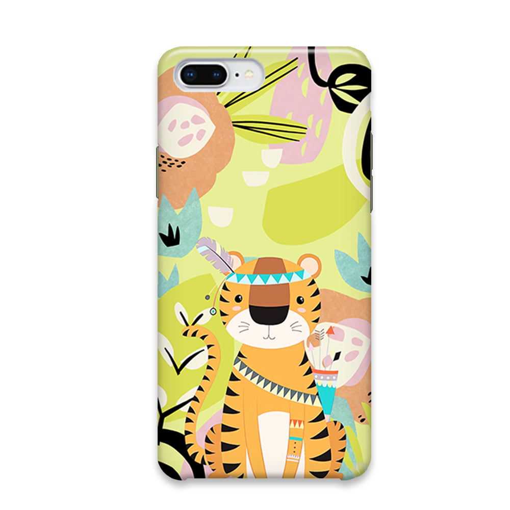 Cartoon Tiger Chief iPhone 7 Plus Case