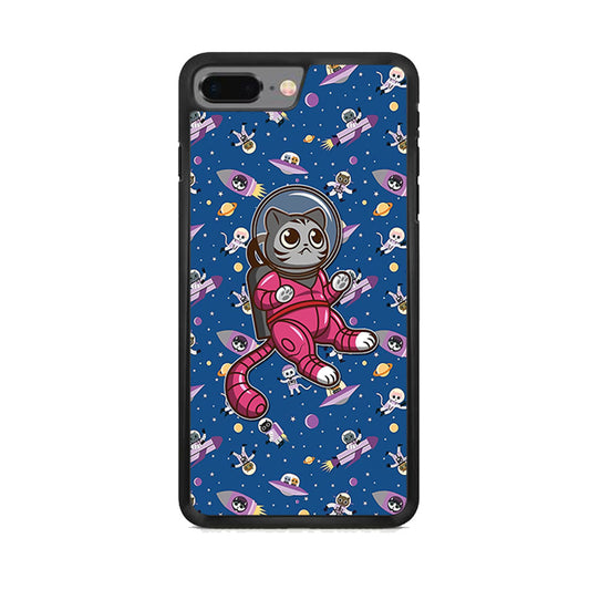 Cat Astronaut From Earth iPhone 7 Plus Case