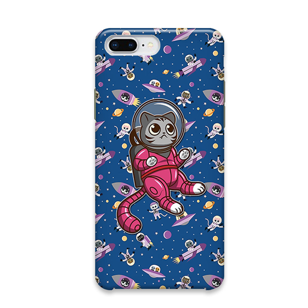Cat Astronaut From Earth iPhone 7 Plus Case