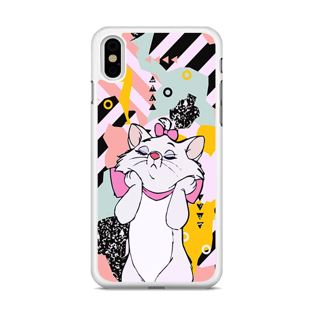 Cat Lovely Touch iPhone X Case