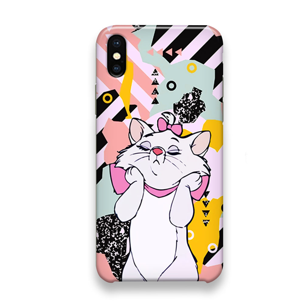 Cat Lovely Touch iPhone X Case