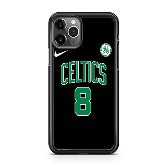Celtics Jersey Black Number Eight iPhone 11 Pro Case