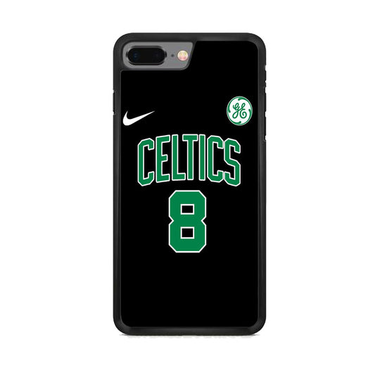 Celtics Jersey Black Number Eight iPhone 7 Plus Case