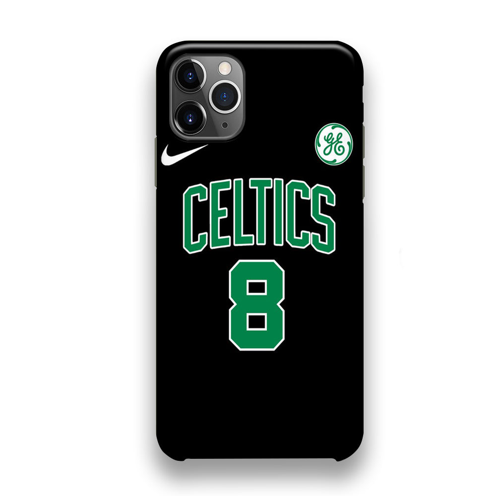 Celtics Jersey Black Number Eight iPhone 11 Pro Case