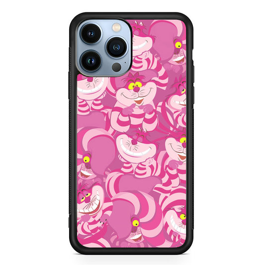 Cheshire Cat in Doodle iPhone 13 Pro Case