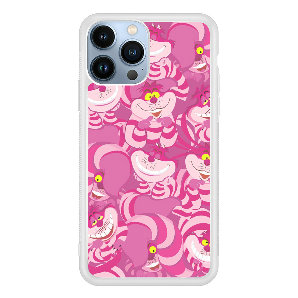 Cheshire Cat in Doodle iPhone 13 Pro Case