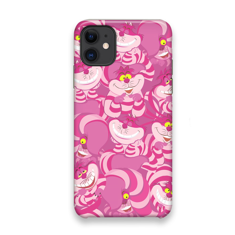 Cheshire Cat in Doodle iPhone 11 Case