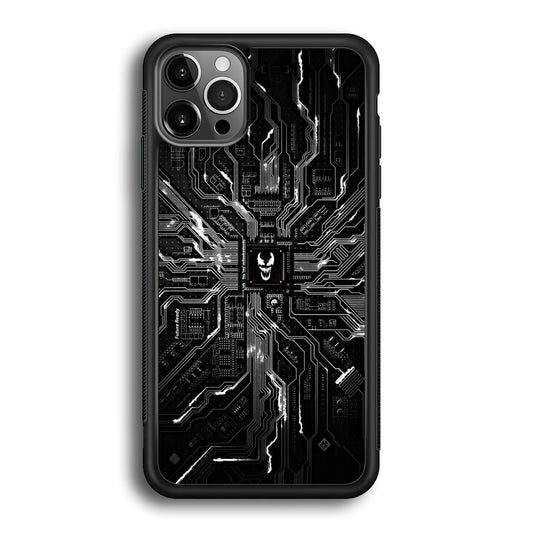 Circuit Black Monster Phone Wall iPhone 12 Pro Max Case