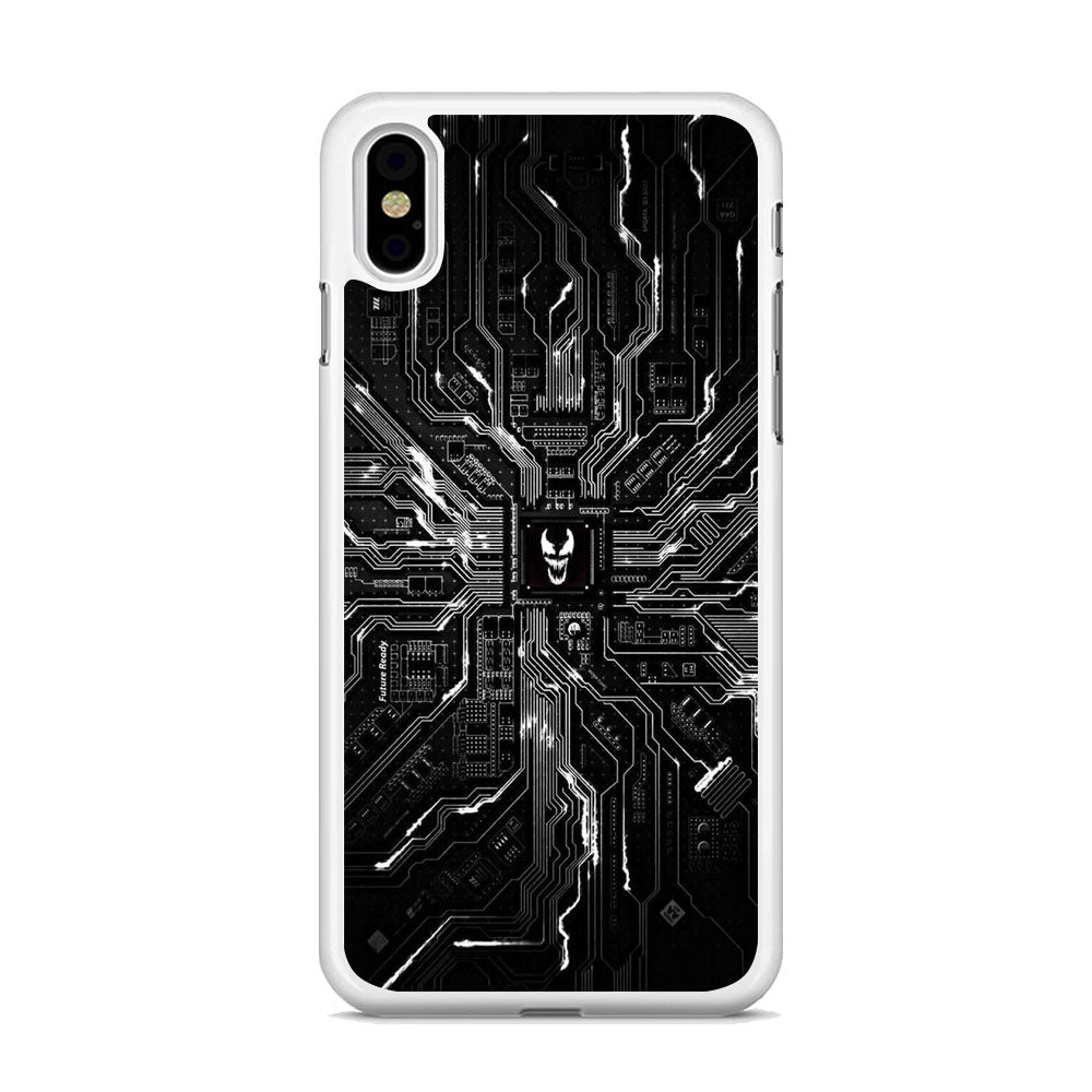 Circuit Black Monster Phone Wall iPhone X Case