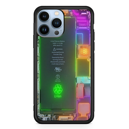 Circuit Luxury Neon Phone Wall iPhone 13 Pro Case