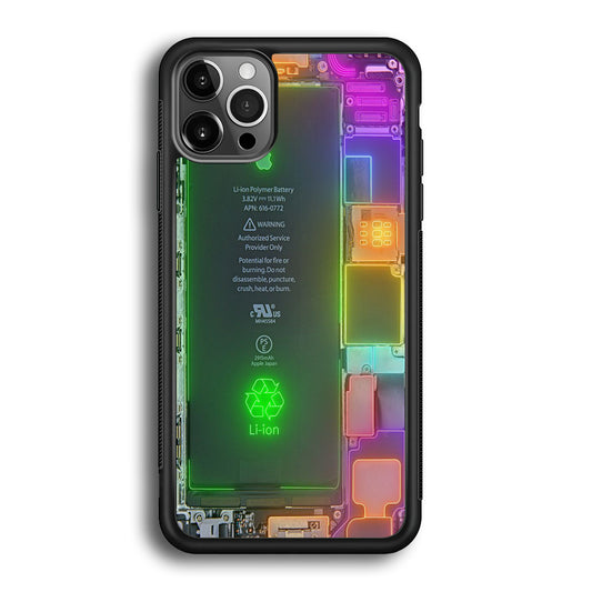 Circuit Luxury Neon Phone Wall iPhone 12 Pro Max Case