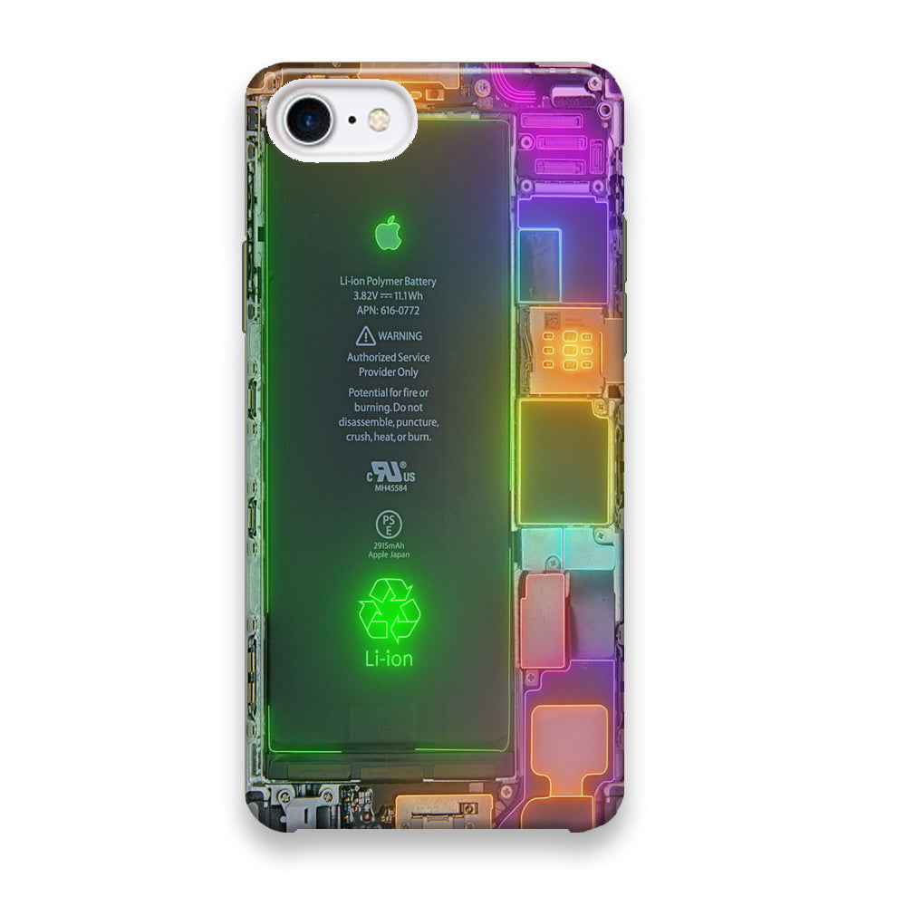 Circuit Luxury Neon Phone Wall iPhone 8 Case