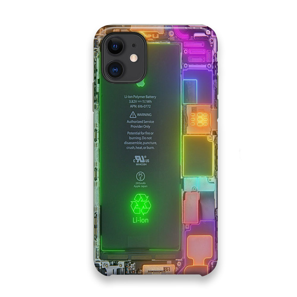 Circuit Luxury Neon Phone Wall iPhone 11 Case