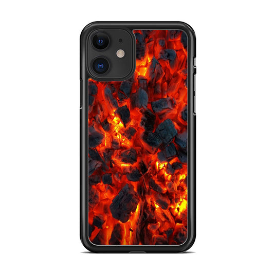 Coal In Fire iPhone 11 Case
