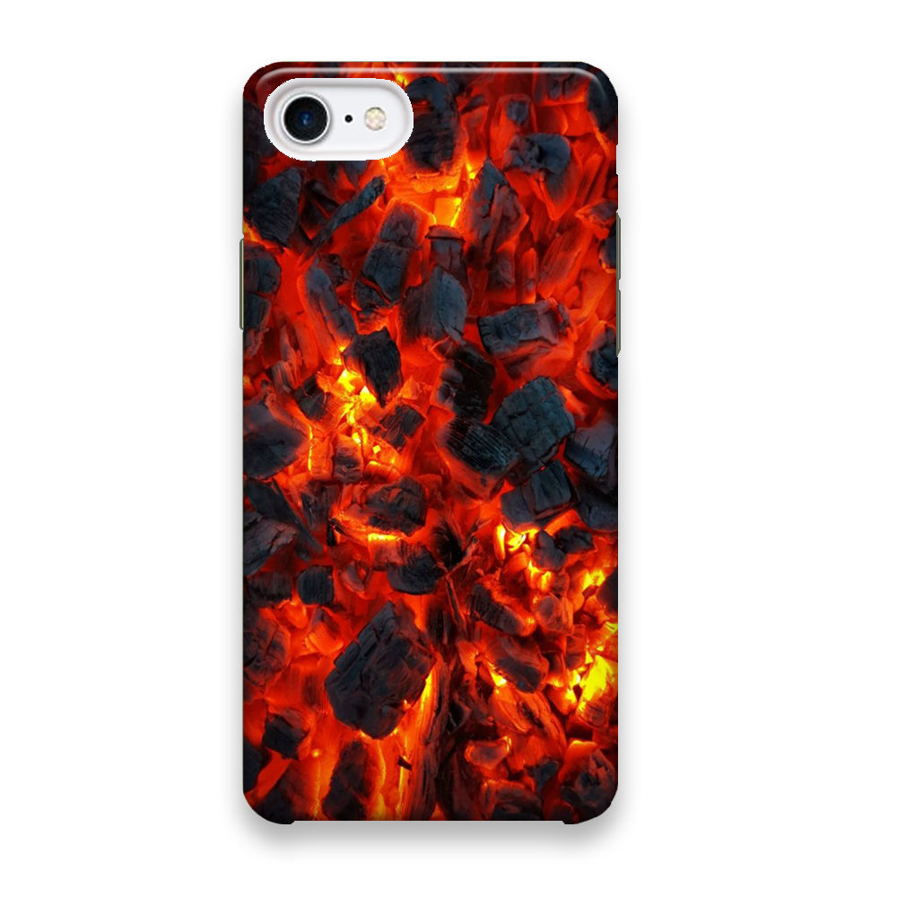 Coal In Fire iPhone 8 Case