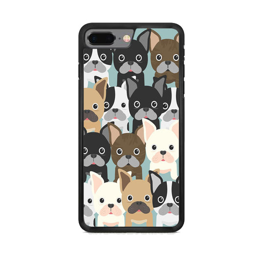 Dog Kids Wall Painting iPhone 7 Plus Case